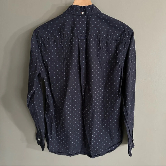 Jackthreads Navy blue‎ printed button down - Picture 8 of 8